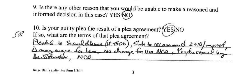 Ruby plea agreement